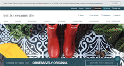 Desktop Screenshot of britishceramictile.com
